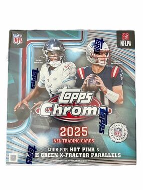 Topps 2025 Chrome NFL Mega Box